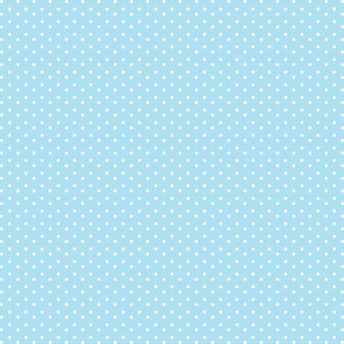 Printed Wafer Paper - Blue Dots - Click Image to Close
